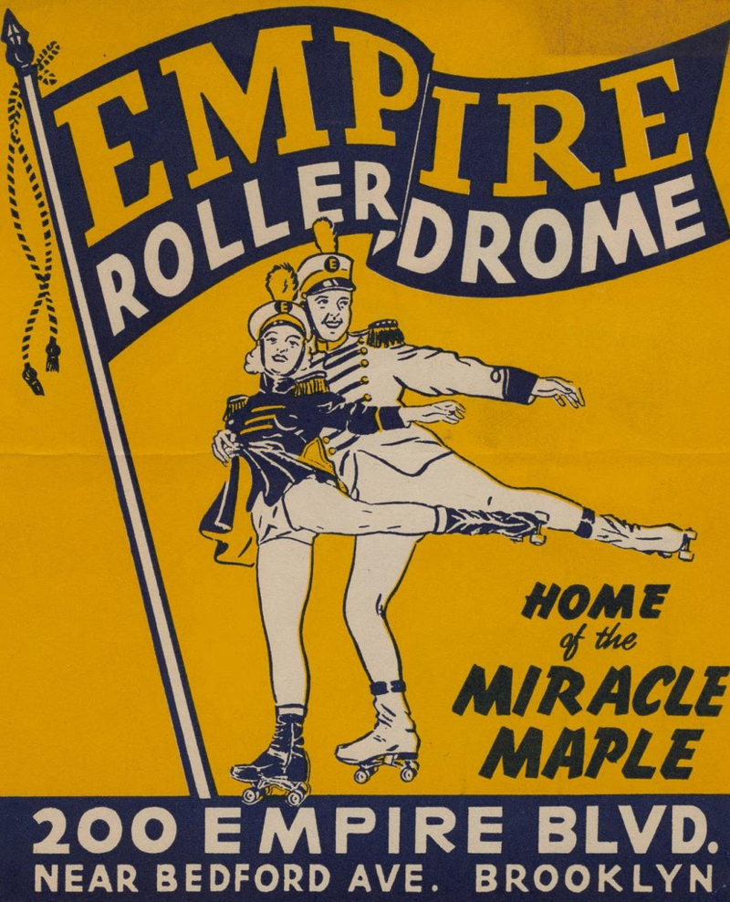 Empire Roller Dome flyer