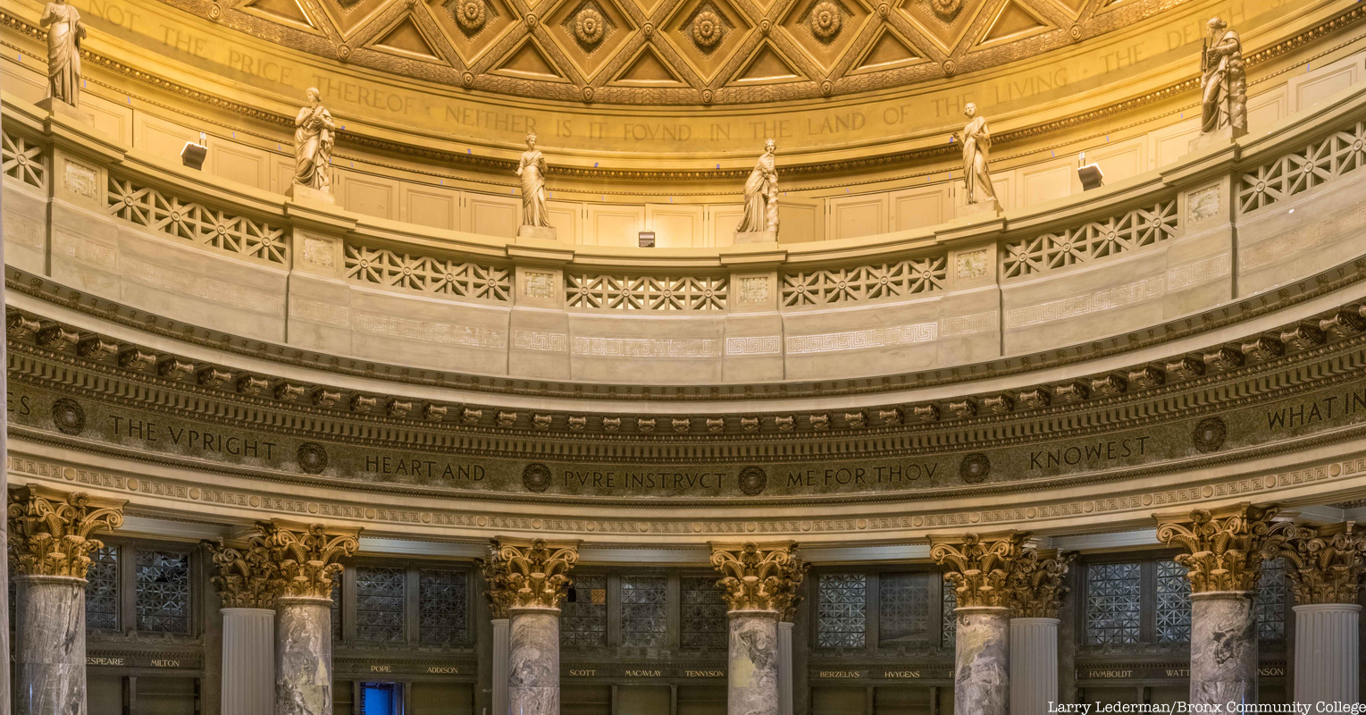 Dome at the Gould Memorial Library