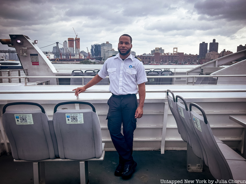 NYC Ferry Captain Naquan Sanders 