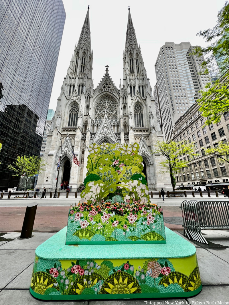 Fifth Avenue Blooms public art installation