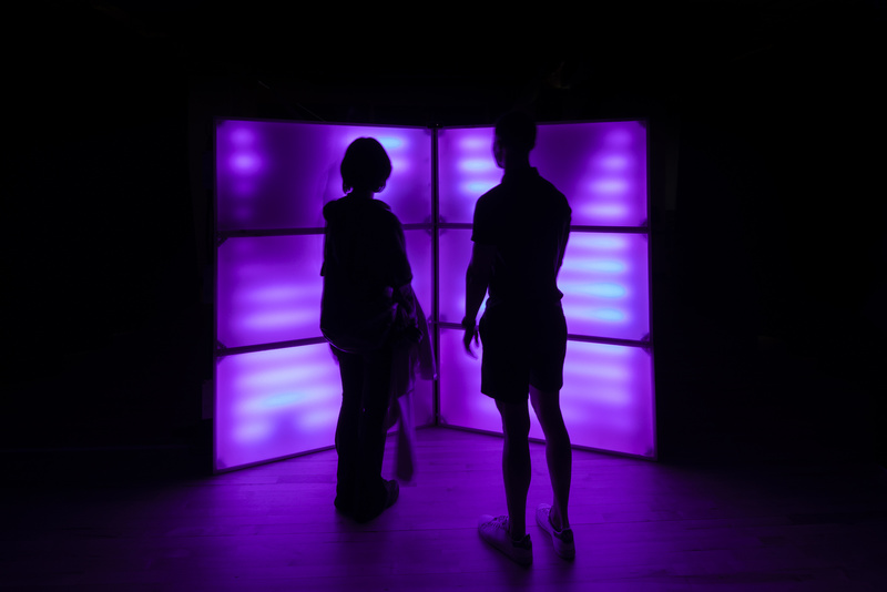 Cui Bono  light art installation for Illumination Spring Showcase at Battery Park City