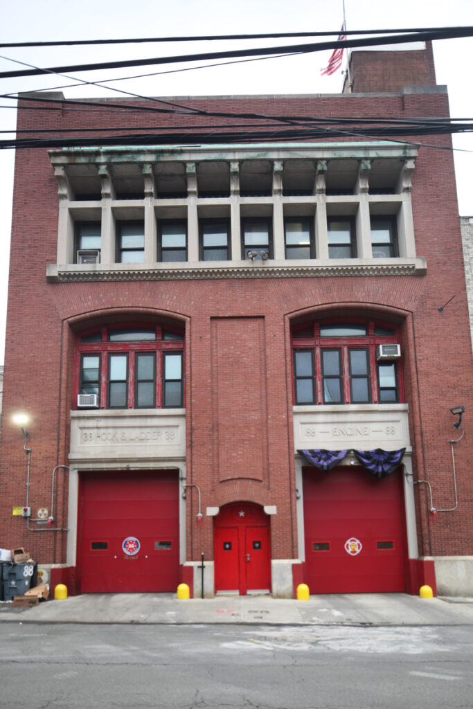 Bronx engine Company 88 Ladder company 38 Firehouse