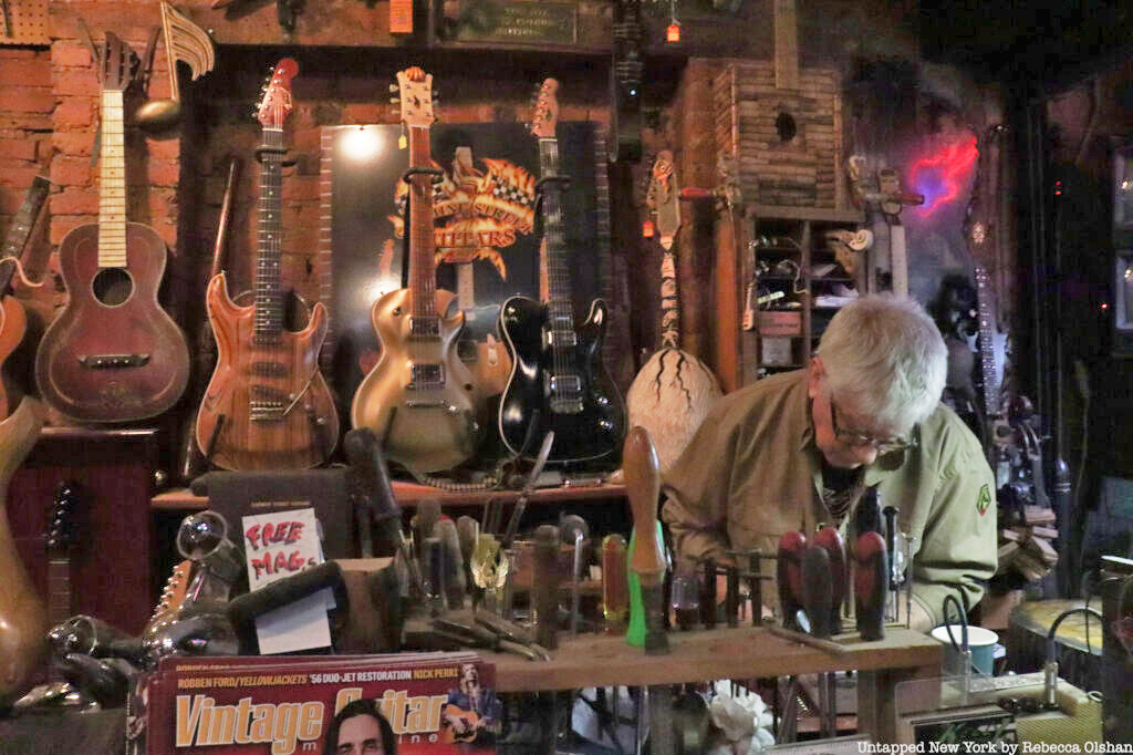 Rick Kelly at Carmine Street Guitars