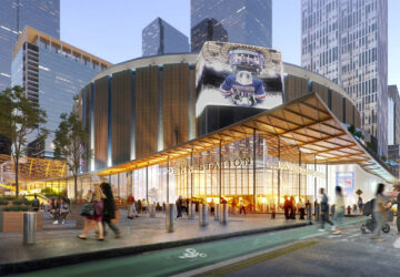 Penn Station and Madison Square Garden rendering