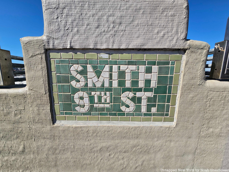 Smith-Ninth Street subway station in Gowanus