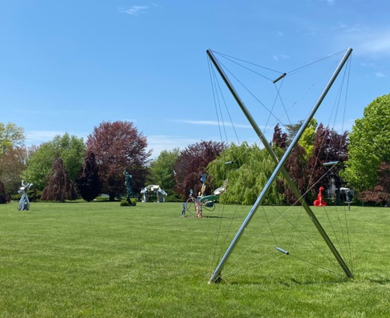 Sagaponack Sculpture Field, one of many New York Sculpture parks