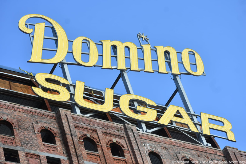 Domino Sugar sign