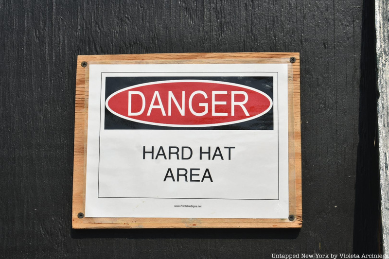 Hard Hat Danger sign