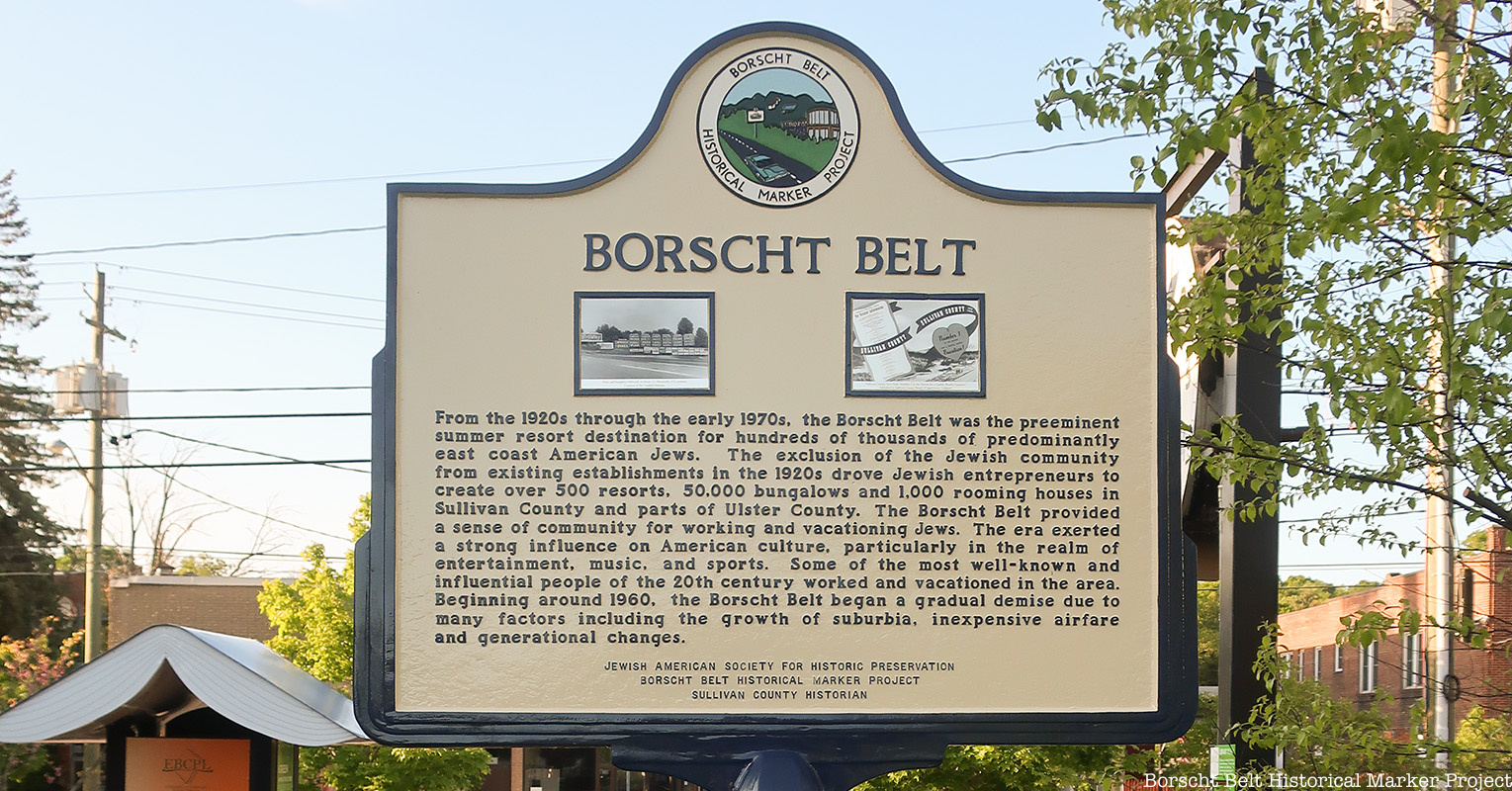 Borscht Belt Historical Marker project