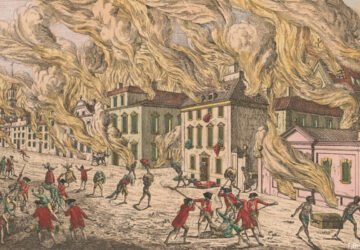 Great fire of 1776 painting