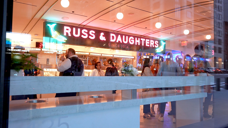 Russ & Daughters at Hudson Yards