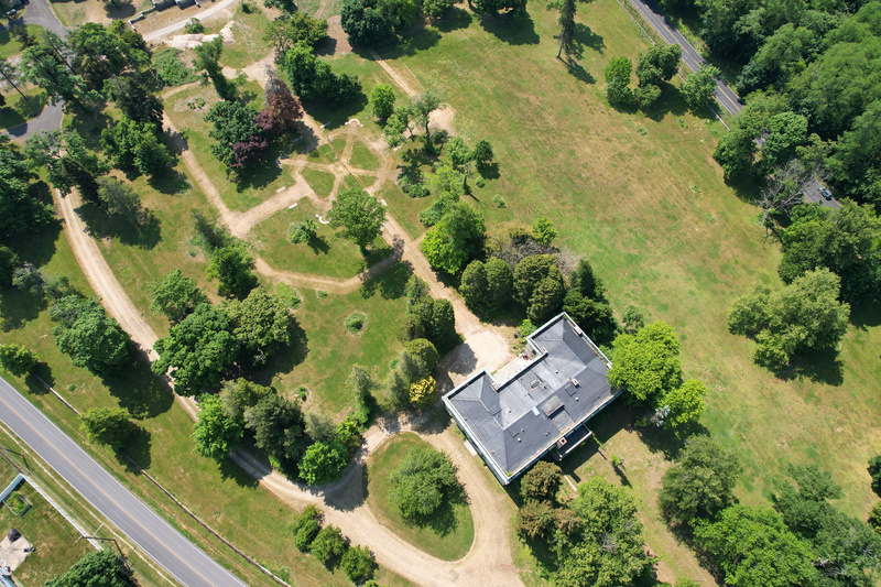 Aerial view of Lynnewood Lodge