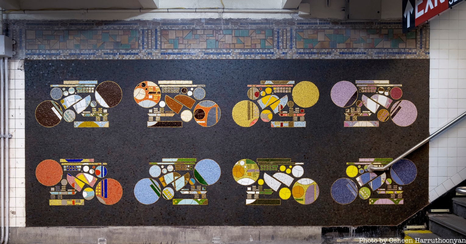 Grand Street Subway Station mosaic