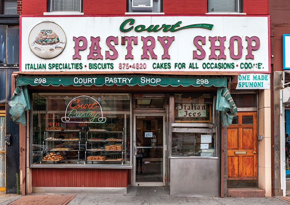Courty Pastry, mom and pop shop