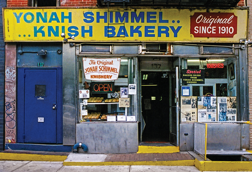 Yonah Shimmel Bakery , a mom and pop shop on the Lower East Side