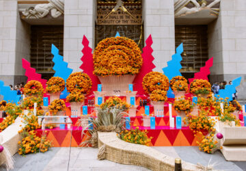 Dia de los Muertos ofrenda at Rockefeller Center