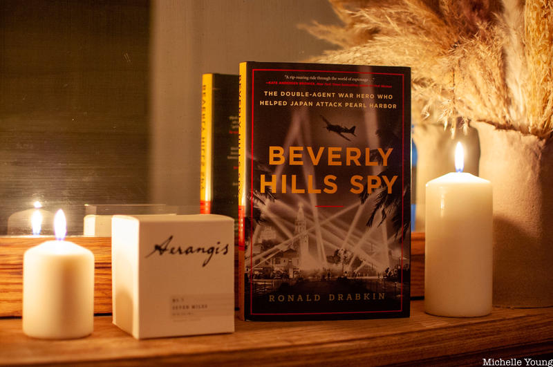 Beverly Hills Spy book cover with candles