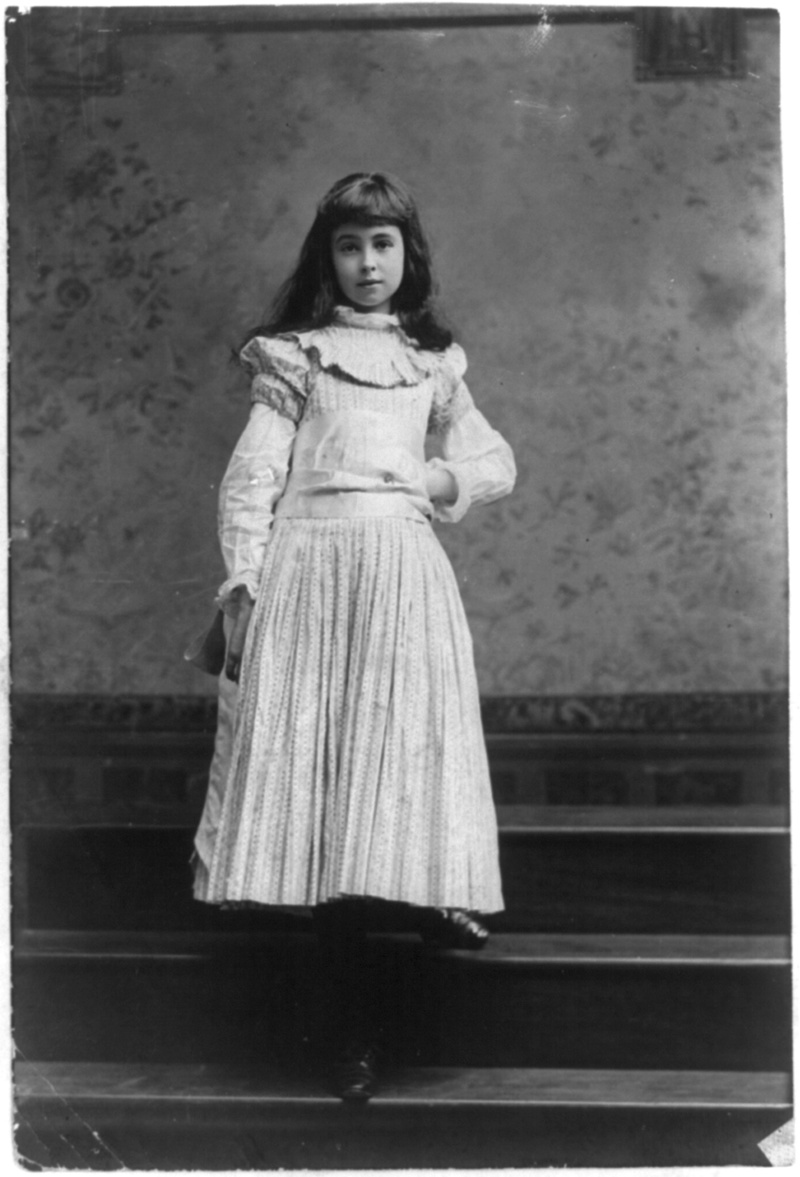 Consuelo Vanderbilt as a young girl