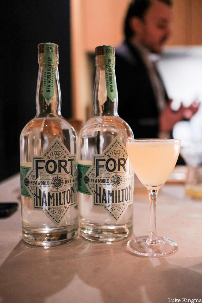 Fort Hamilton Gin and Bees Knees at The Lit Salon