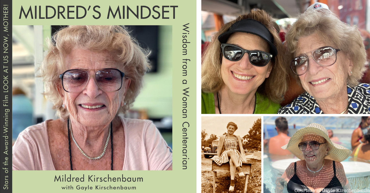 Mildred's mindset book cover in a collage