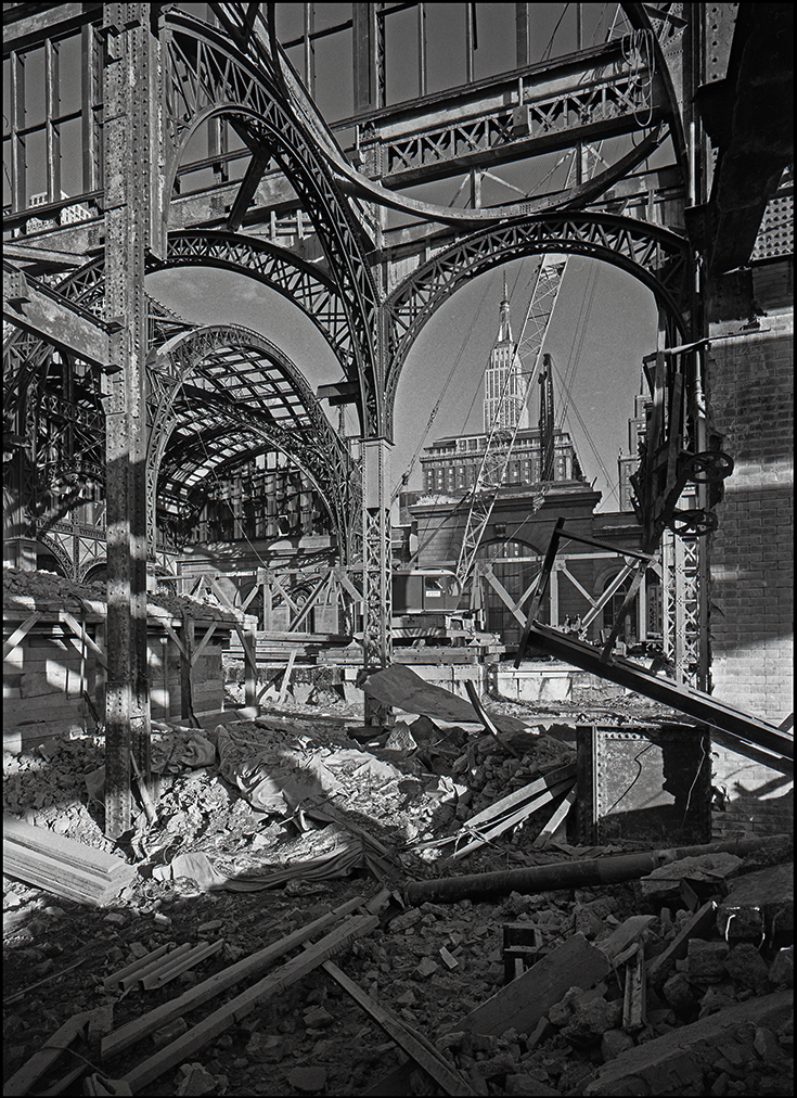 Demolition of Pennsylvania Station. Photograph by Norman McGrath. 