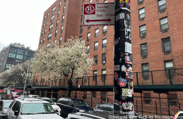 ASP sign in Manhattan.