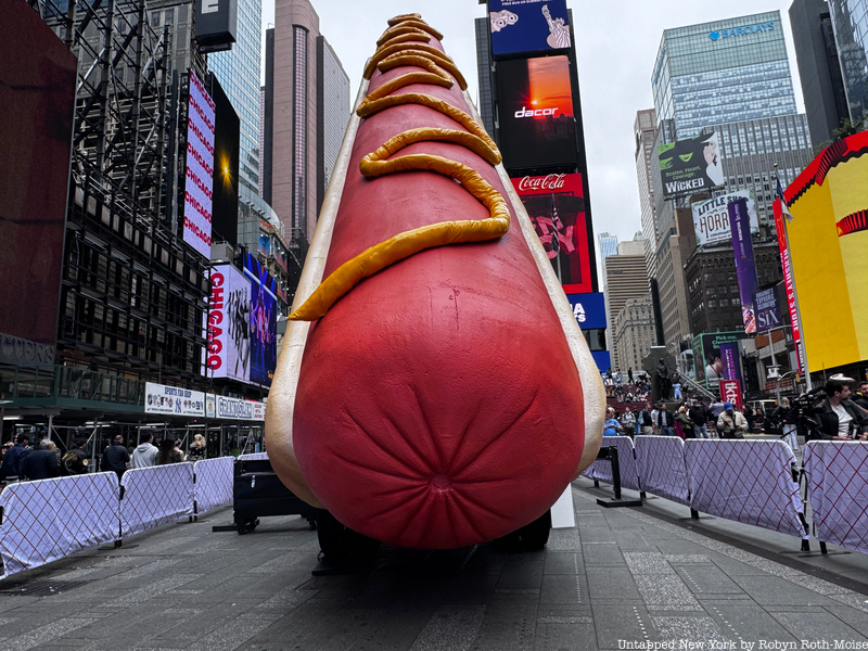 Hot Dog Sculpture Times Square