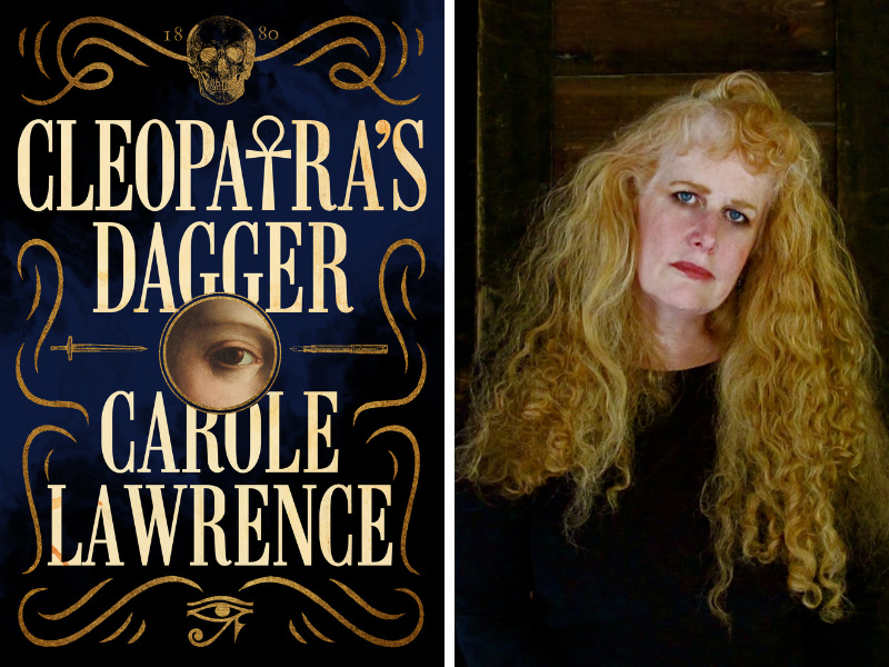 Cleopatra's Dagger Book cover and author headshot