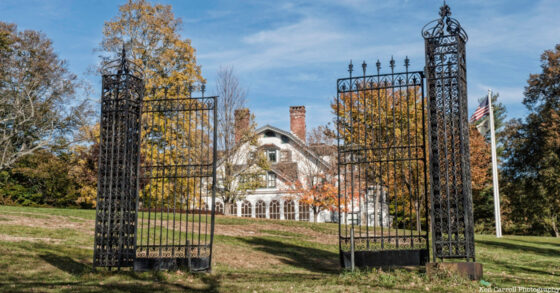 Why is this Remnant of Columbia University at a Victorian Mansion in New Jersey?