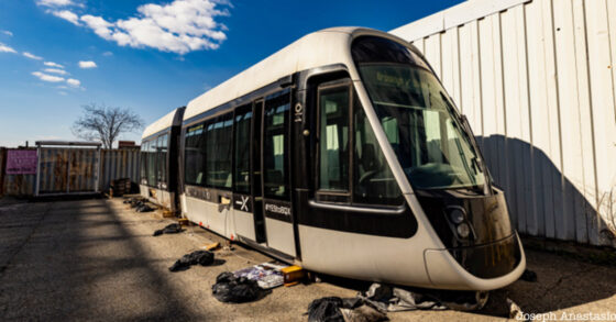 Inside Abandoned BQX Cars from NYC’s Never-Built Brooklyn-Queens Rail Line