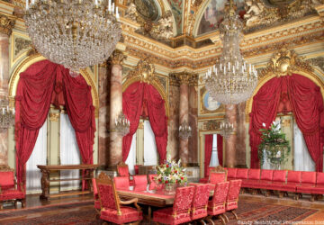 Dining room at The Breakers