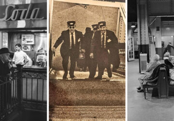 Vintage photos of Atlantic Avenue LIRR station in Brooklyn